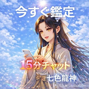 【今すぐ鑑定・チャット15分】待機中・七色龍神鑑定・ あの人の気持ち｜お試し価格