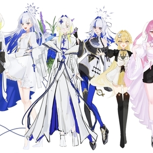 立ち絵制作【️キャラクターデザイン・配信用・TRPGなど】