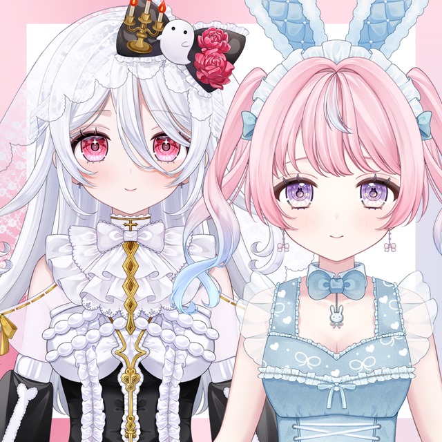 Live2D用パーツ分けイラストお描きいたします！