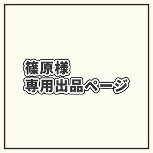 篠原様専用出品ページ
