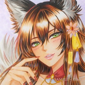 和風アイコン制作｜SNS用アイコンお描きします