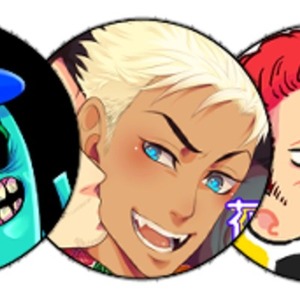 SNSアイコンなどの小さなイラスト