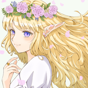 透明感のある儚い天使・エルフの一枚絵を制作します【限定１名】