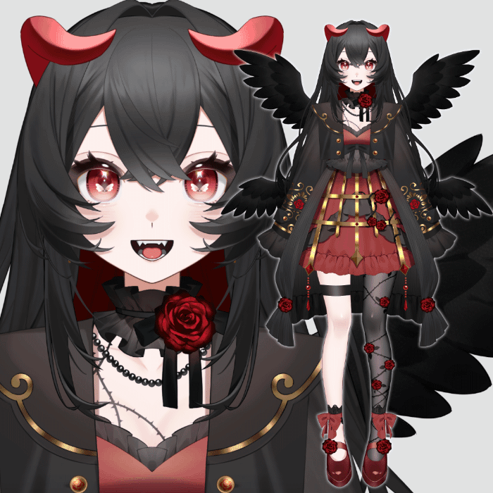 Live2D用モデルイラスト制作