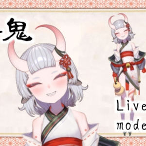 live2d用パーツ分けイラスト