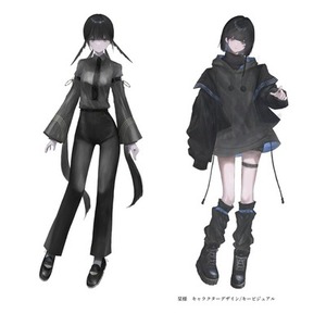 立ち絵制作(活動者やキャラクターのキービジュアル)