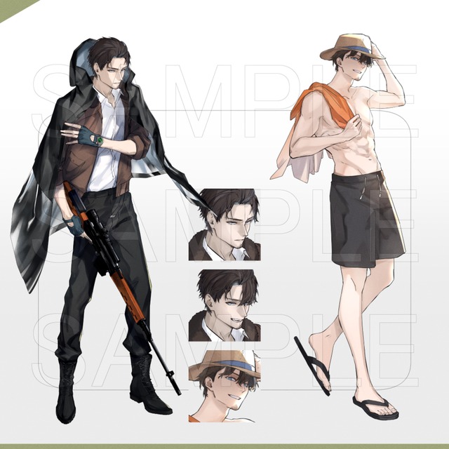 Full-body illustrationの商品画像4枚目