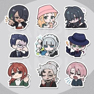 【SNSアイコン等】スタンプ風キャライラスト制作