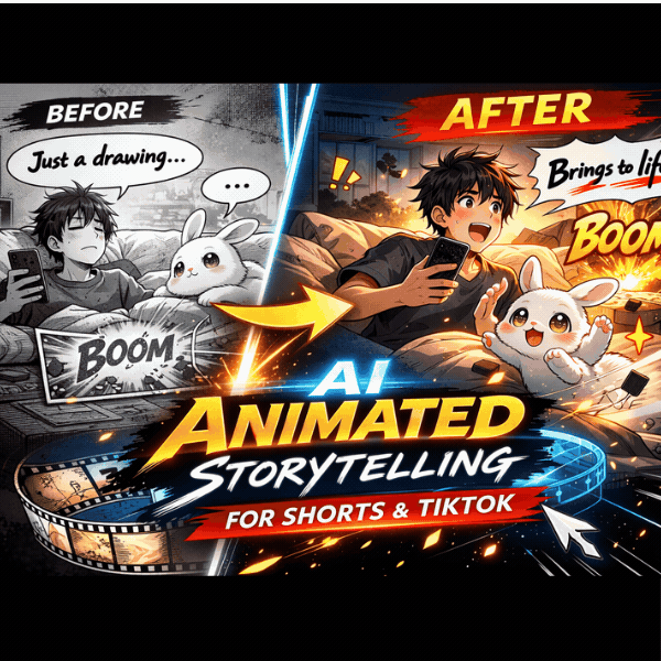 あなたのイラストに命を吹き込みます！高品質モーションコミック動画制作