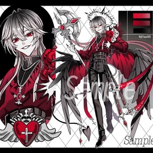 キャラデザ込み！高品質立ち絵制作 IRIAM・TRPGなどで使用可能！