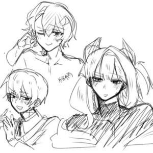 簡易イラストオーダー(バストアップ)