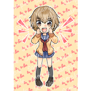 デフォルメキャラクター全身図(一人～)