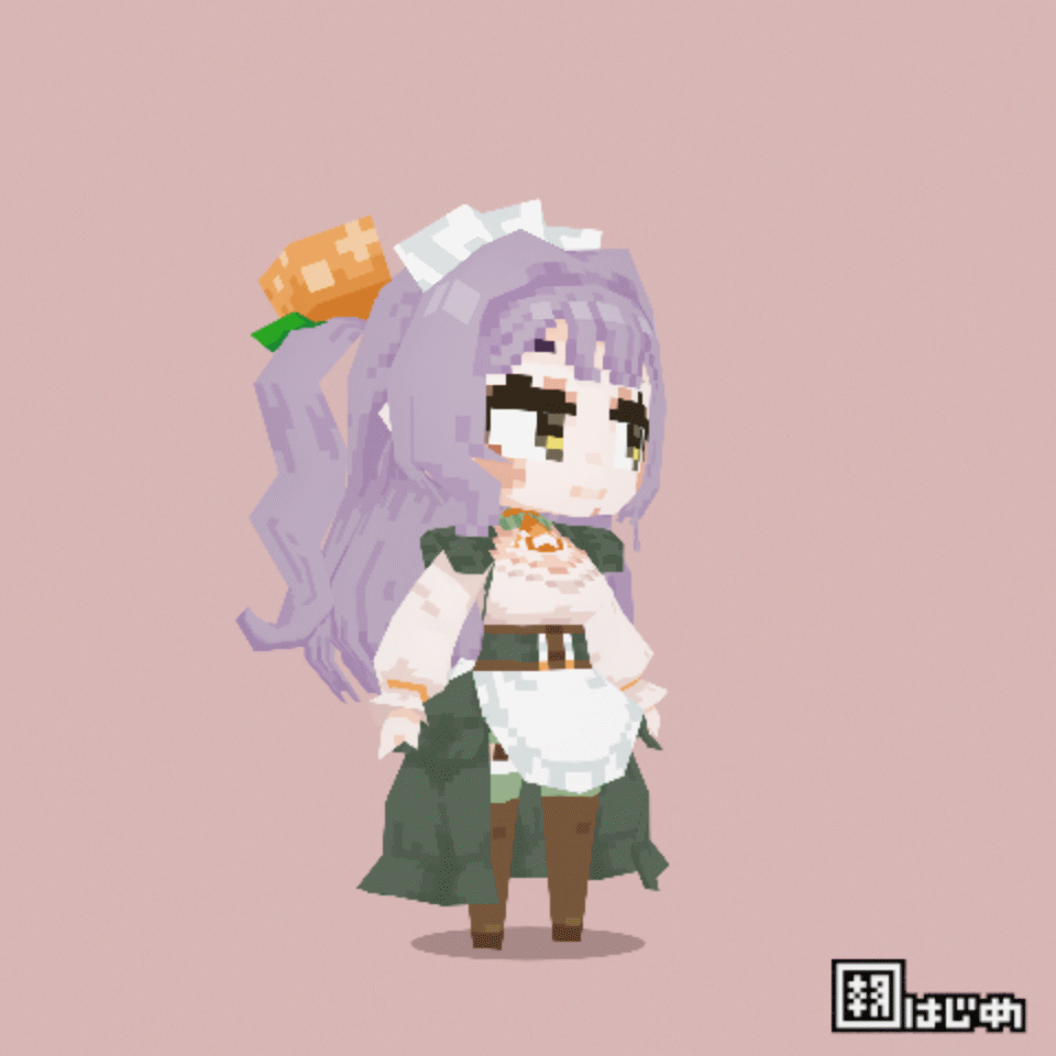 ローポリキャラクター制作（Rigify／VRM）