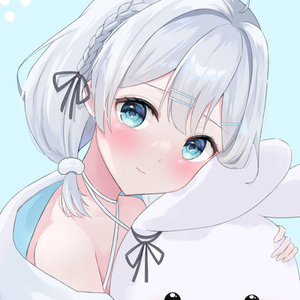 【アイコン】透明感ある女の子のイラスト