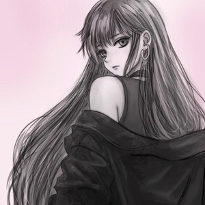 クールな女性のSNSアイコン【初回価格2500円】