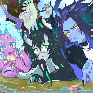 【商用利用OK】背景つき1枚イラスト/設定・表情・世界観まで描くキャラクター制作