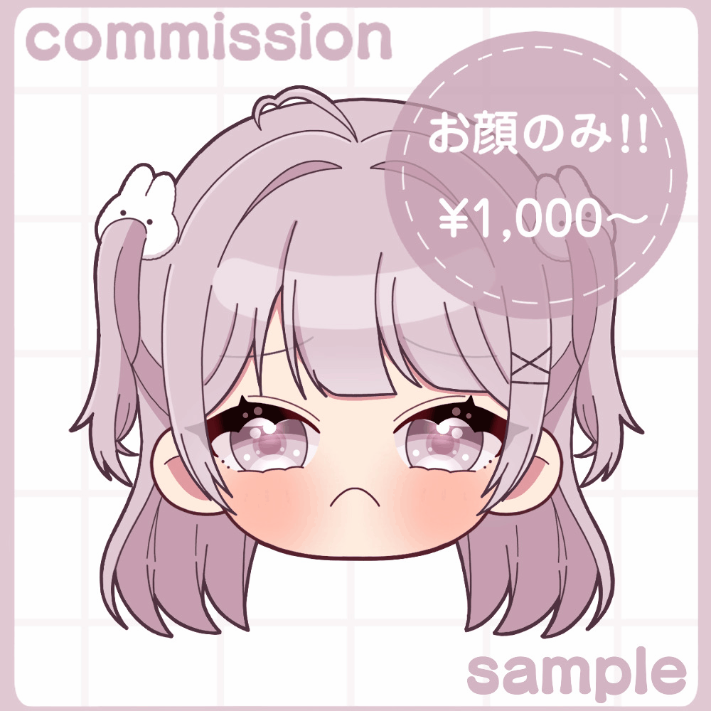 お顔のみSD制作