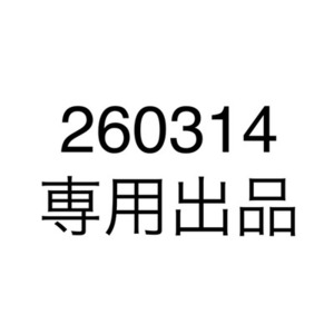 260314 専用出品
