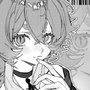 【モノクロイラスト】