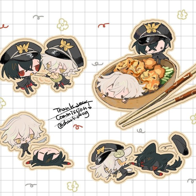 Mini character (chibi style) 的商品圖片第 2 張