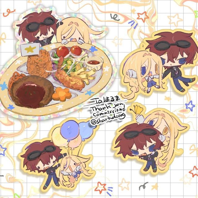 Mini character (chibi style) 的商品圖片第 3 張