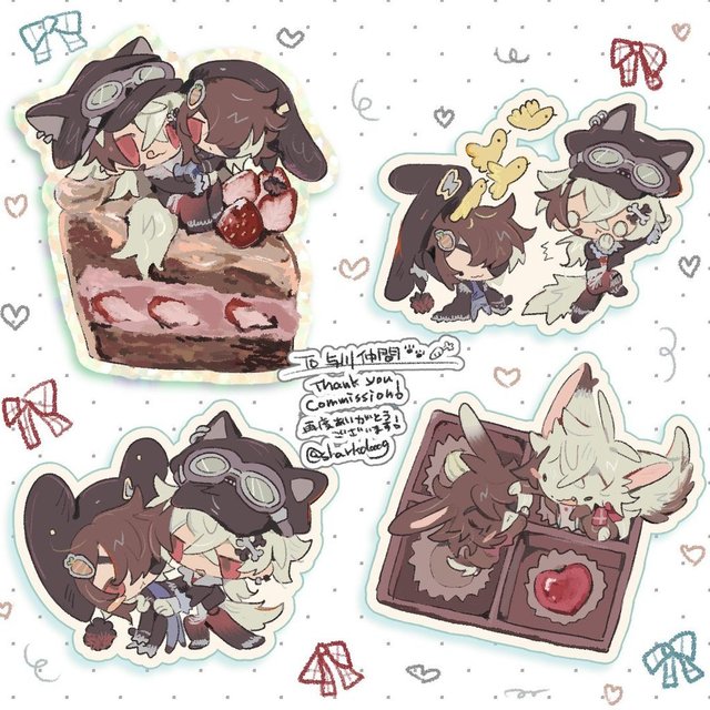 Mini character (chibi style) 的商品圖片第 5 張