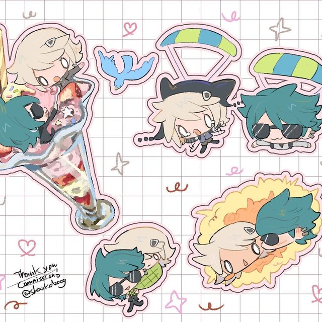 Mini character (chibi style) 的商品圖片第 6 張