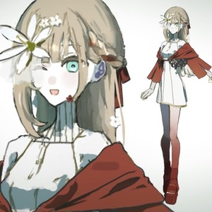 可愛くておしゃれなキャラクターデザイン&立ち絵