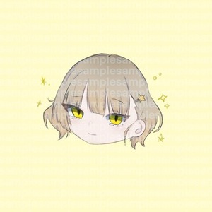 アナログ感のある可愛いSNSアイコン描きます