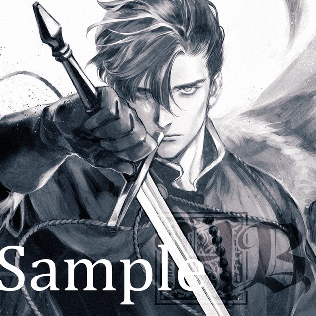 Character art with background 的商品圖片第 3 張