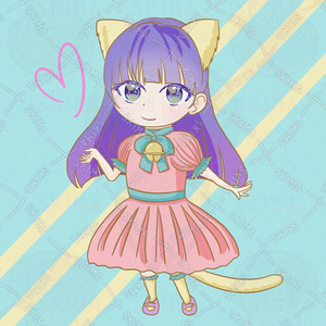 ちびキャラアイコンイラスト