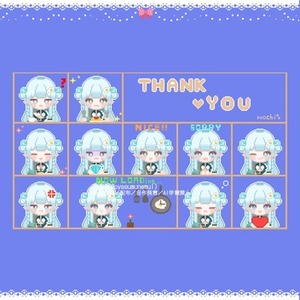 表情の変化が楽しい！ドット絵ミニキャラバストアップ！