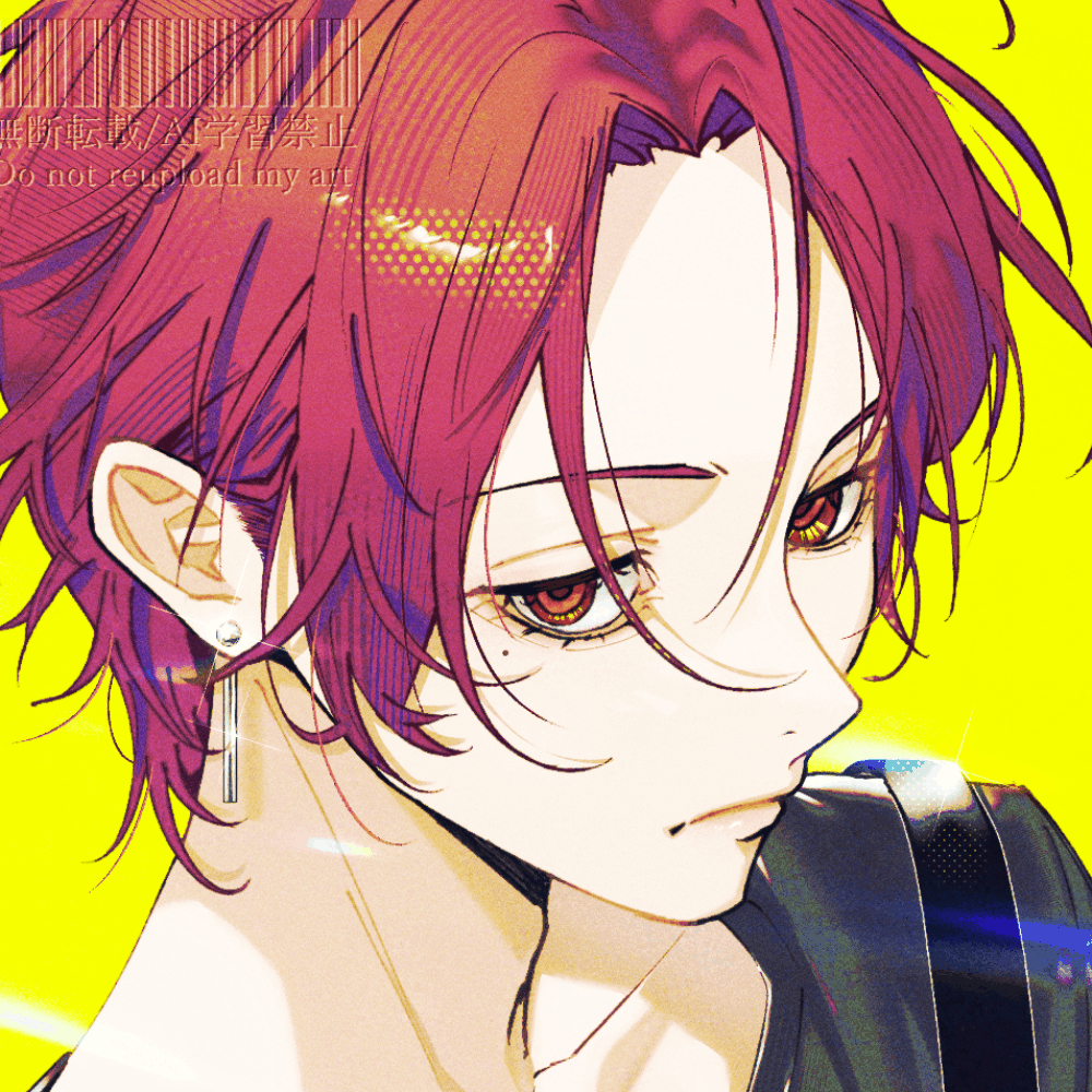 Anime-Style PFP / Icon Illustrationの商品画像