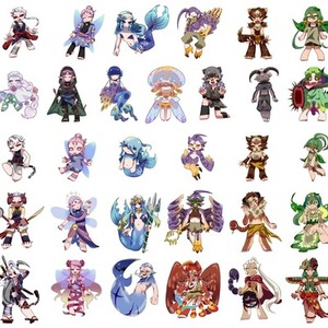 デフォルメ立ち絵制作