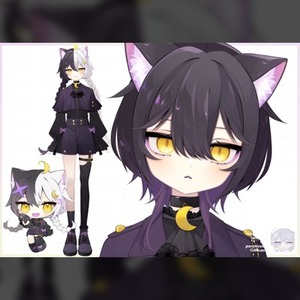 【VTuberモデル】パーツ分け立ち絵【収益化込み&実績30件&uarr;】