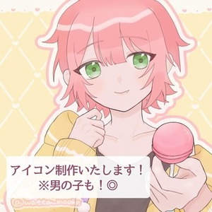 SNSのアイコン用イラスト制作いたします！