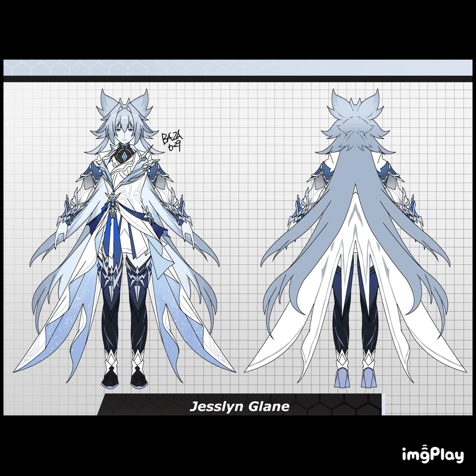 キャラデザ、2・3面図制作