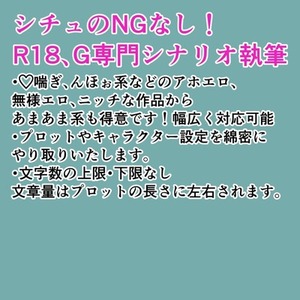 大人向け小説の執筆