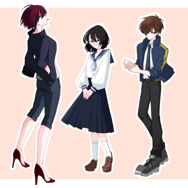 Image 3 of Full-Body Character Illustrations for TRPGs