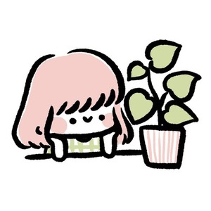 ＊ラフなタッチのイラスト / 色はシンプルに2色まで＊