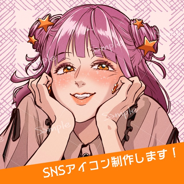 SNSアイコン・背景製作いたします