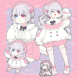 詰め込みゆるイラスト