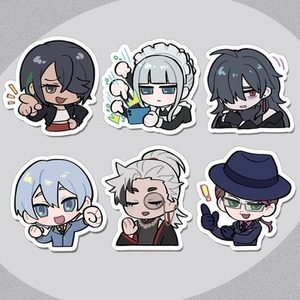 【SNSアイコン等】スタンプ風キャライラスト制作