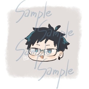 顔のみデフォルメアイコン