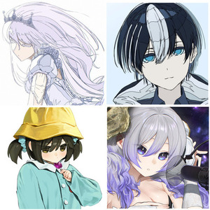 イラスト全般（アイコン、立ち絵、三面図、表紙絵、一枚絵など）