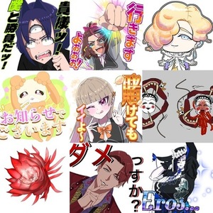 キャラクタースタンプ・バッジ作成