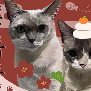 似顔絵・ペット描きます｜デフォルメ可能 アイコン・プレゼントにも◎