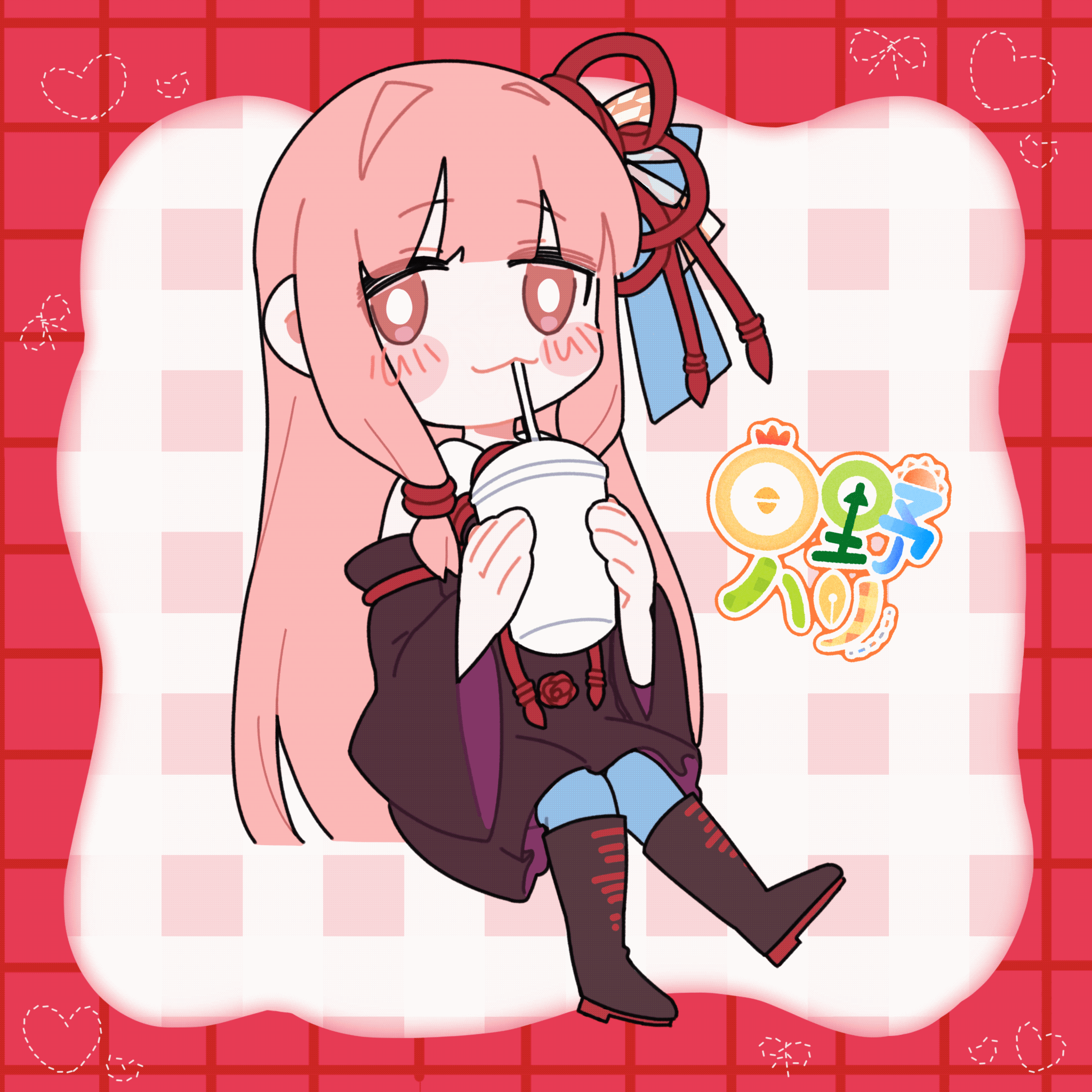 🎨GIFアニメーション/キャラクターイラスト制作