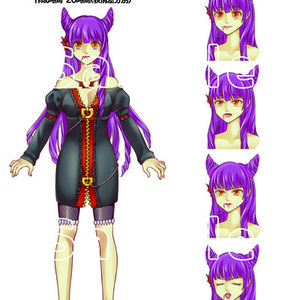 キャラクターデザインサンプル
