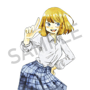 水彩のラフなイラストアイコン制作